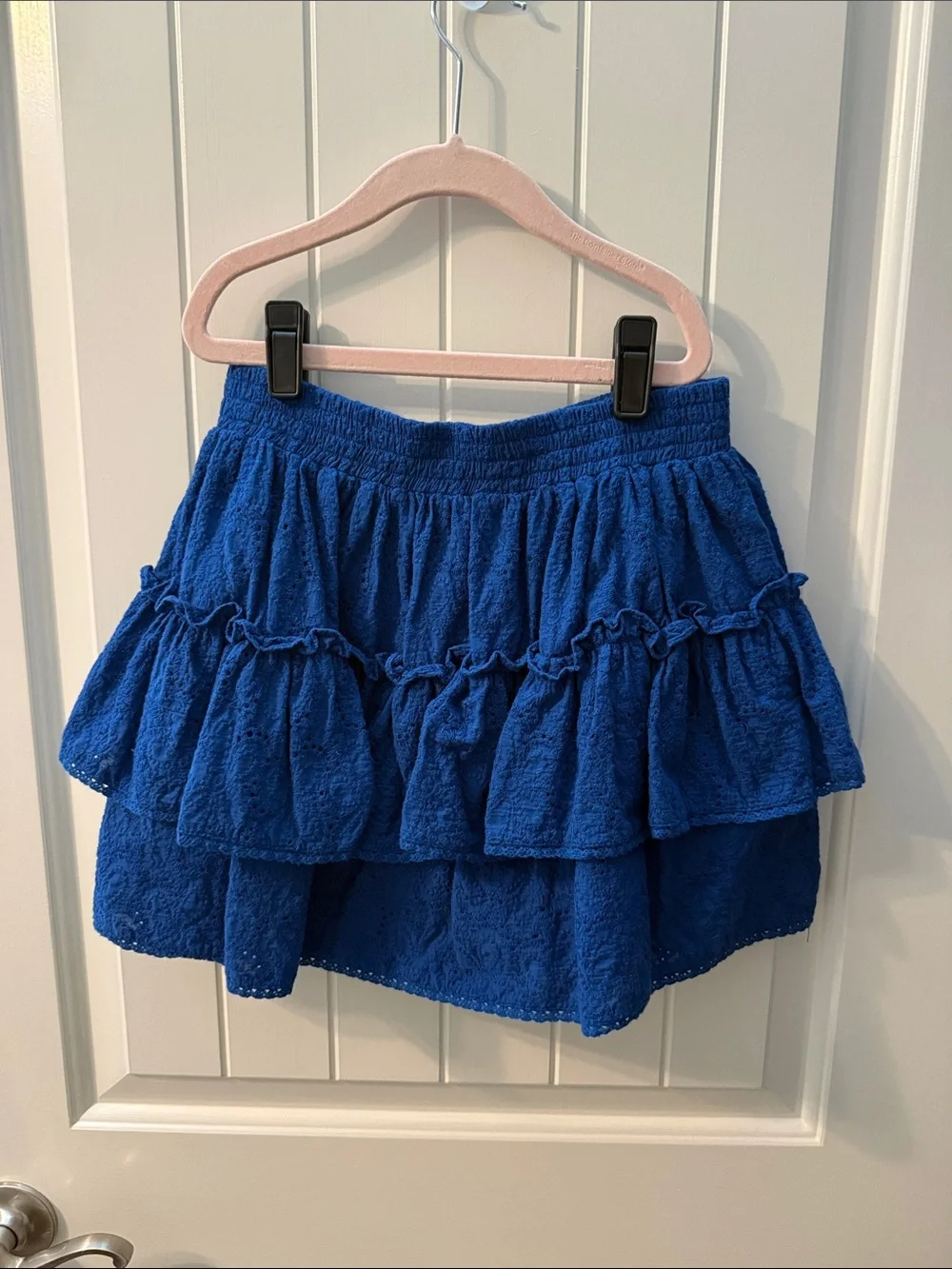 Tiered Ruffle Skort in Blue - Kids